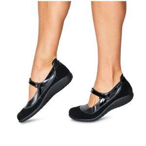 NAOT Black Mary Jane Flats Size 9